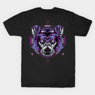 bear head miror T-Shirt